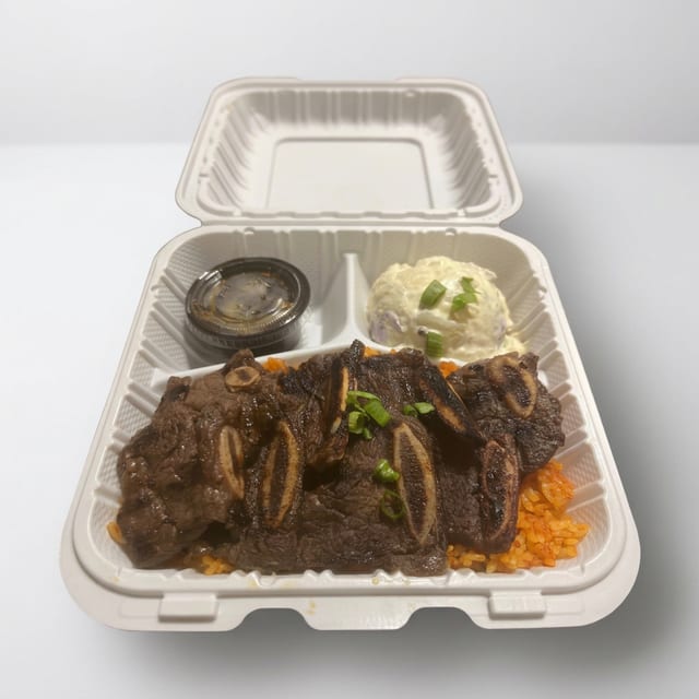 Short Ribs Plate.